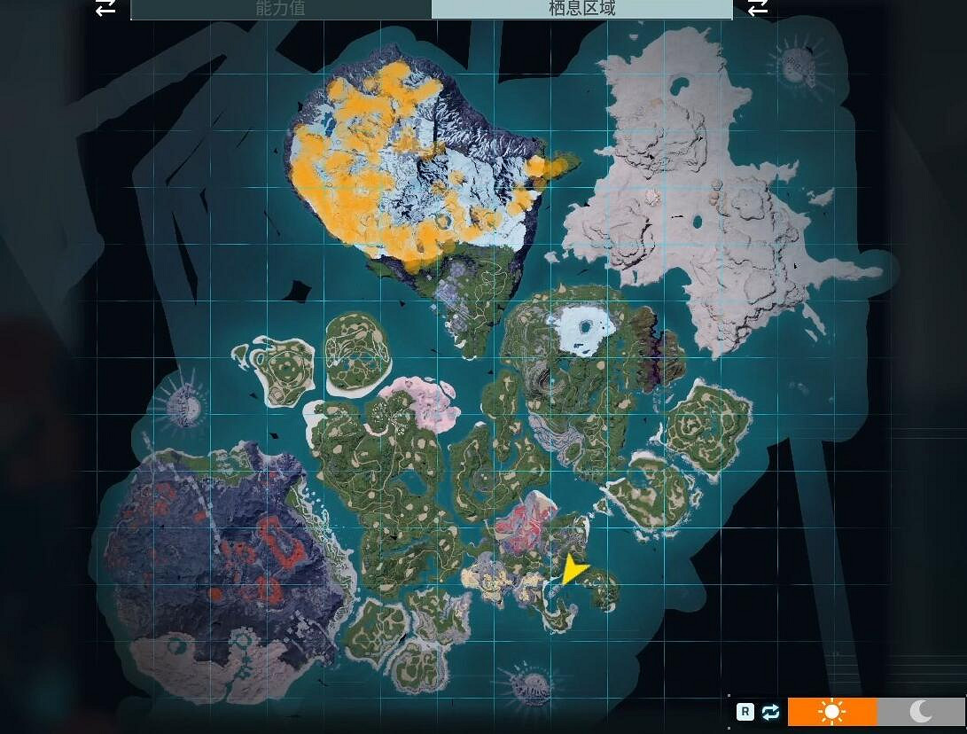 《幻獸帕魯》雪猛獁位置介紹 《幻獸帕魯》雪猛獁位置介紹