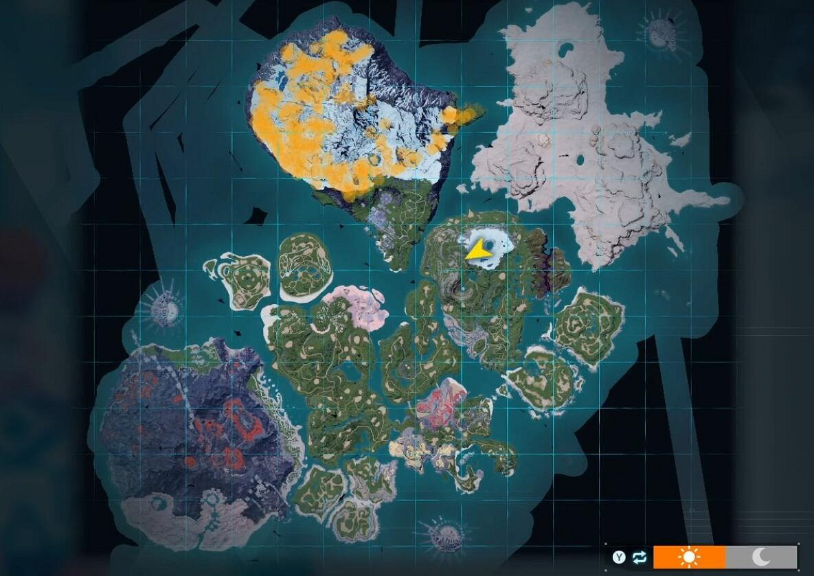 《幻獸帕魯》綢笠蛾位置介紹 《幻獸帕魯》綢笠蛾位置介紹