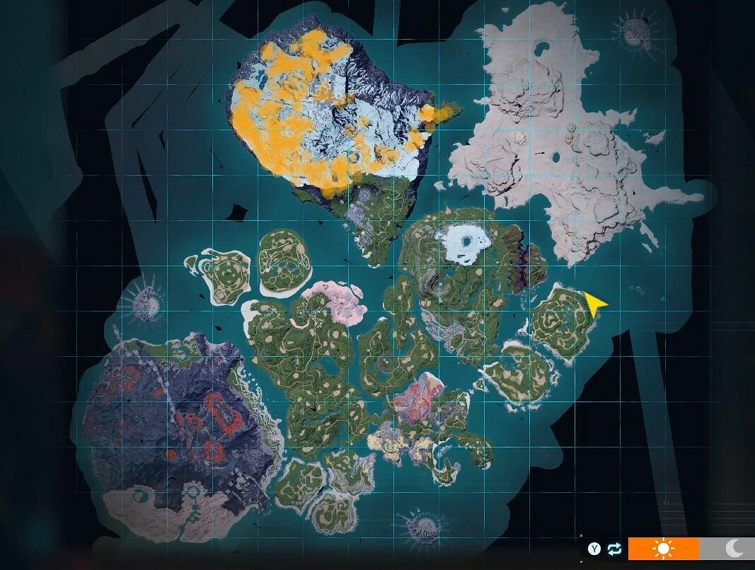 《幻獸帕魯》白絨雪怪位置介紹 《幻獸帕魯》白絨雪怪位置介紹