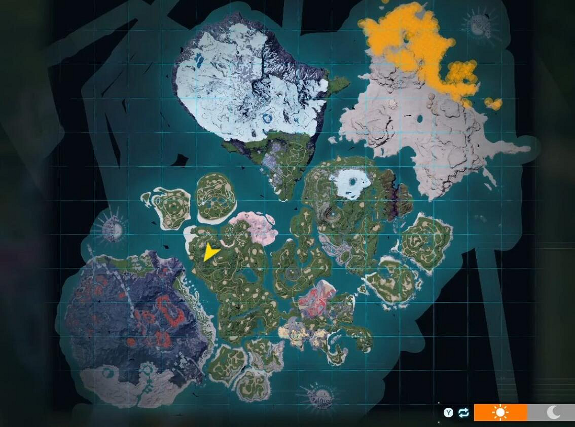 《幻獸帕魯》迅雷鳥位置介紹