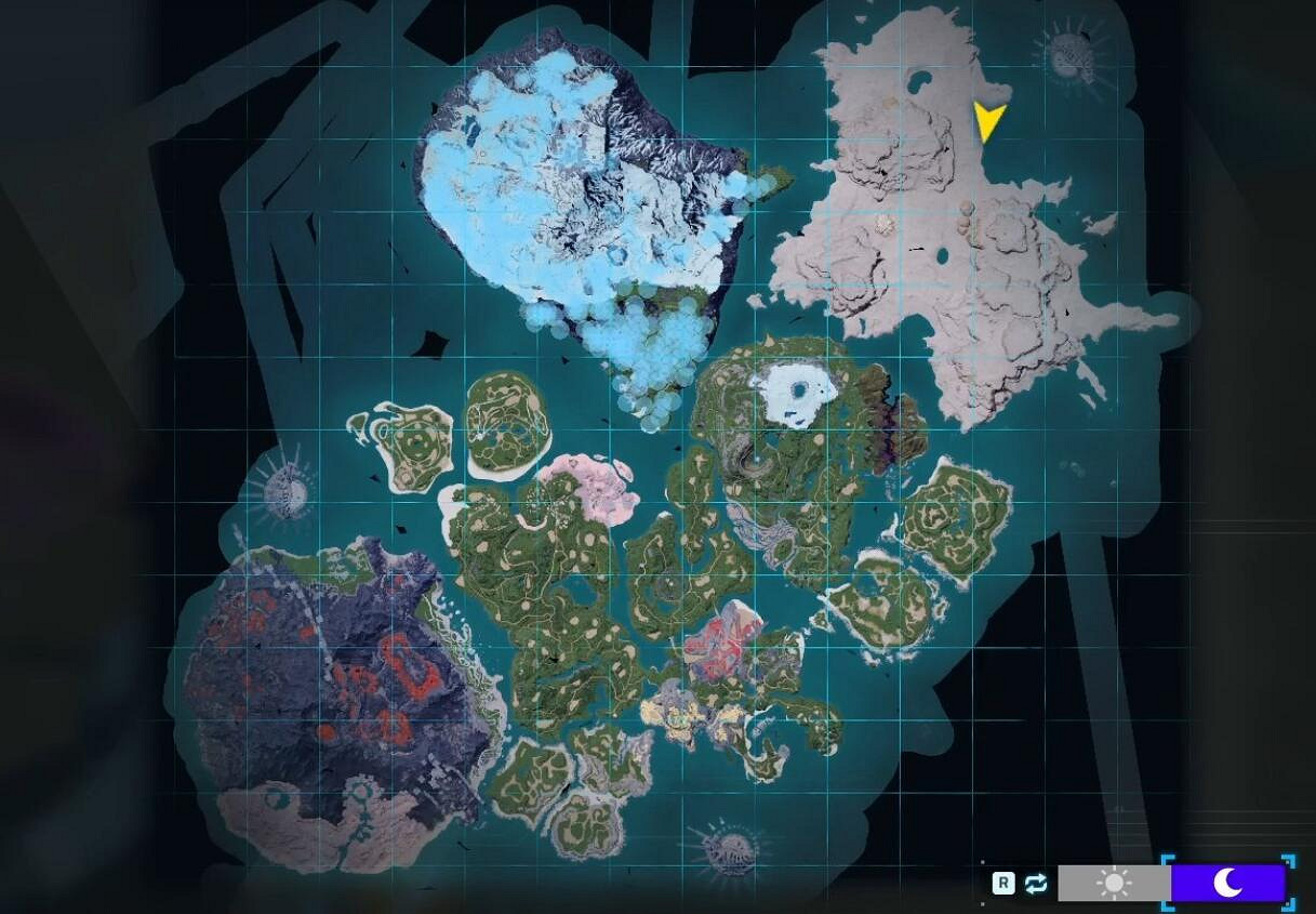 《幻獸帕魯》霜歌龍位置介紹 《幻獸帕魯》霜歌龍位置介紹