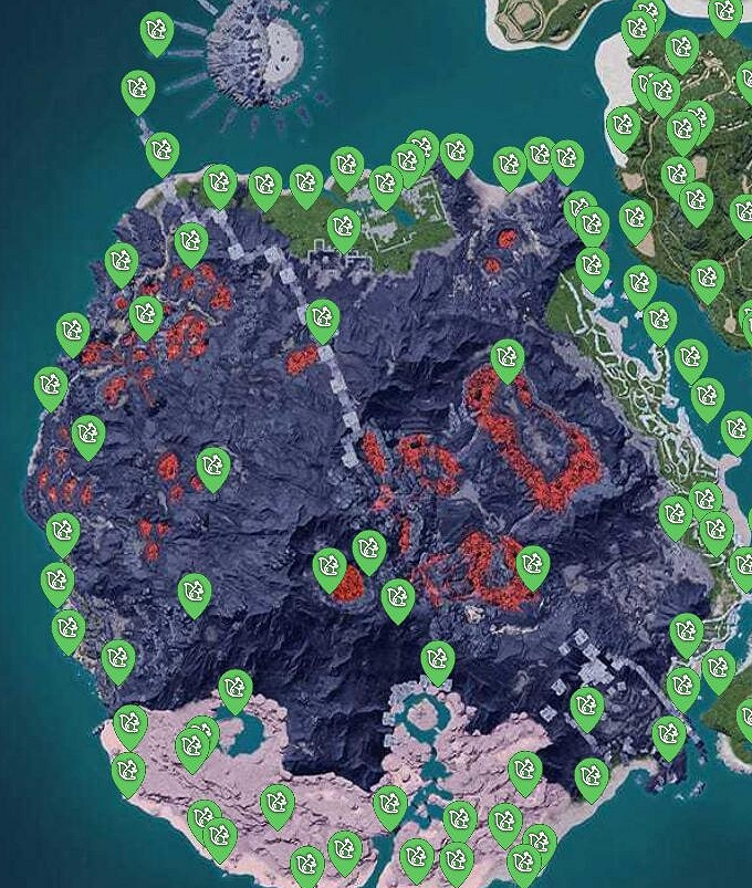 《幻獸帕魯》翠葉鼠雕像位置 《幻獸帕魯》翠葉鼠雕像位置