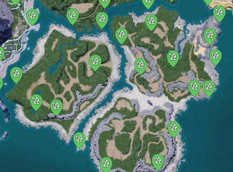 《幻獸帕魯》翠葉鼠雕像全收集位置大全 《幻獸帕魯》翠葉鼠雕像全收集位置大全