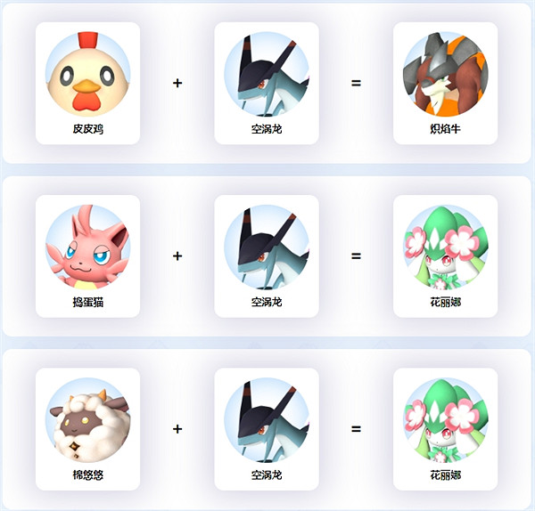 《幻獸帕魯》空渦龍繁殖公式一覽