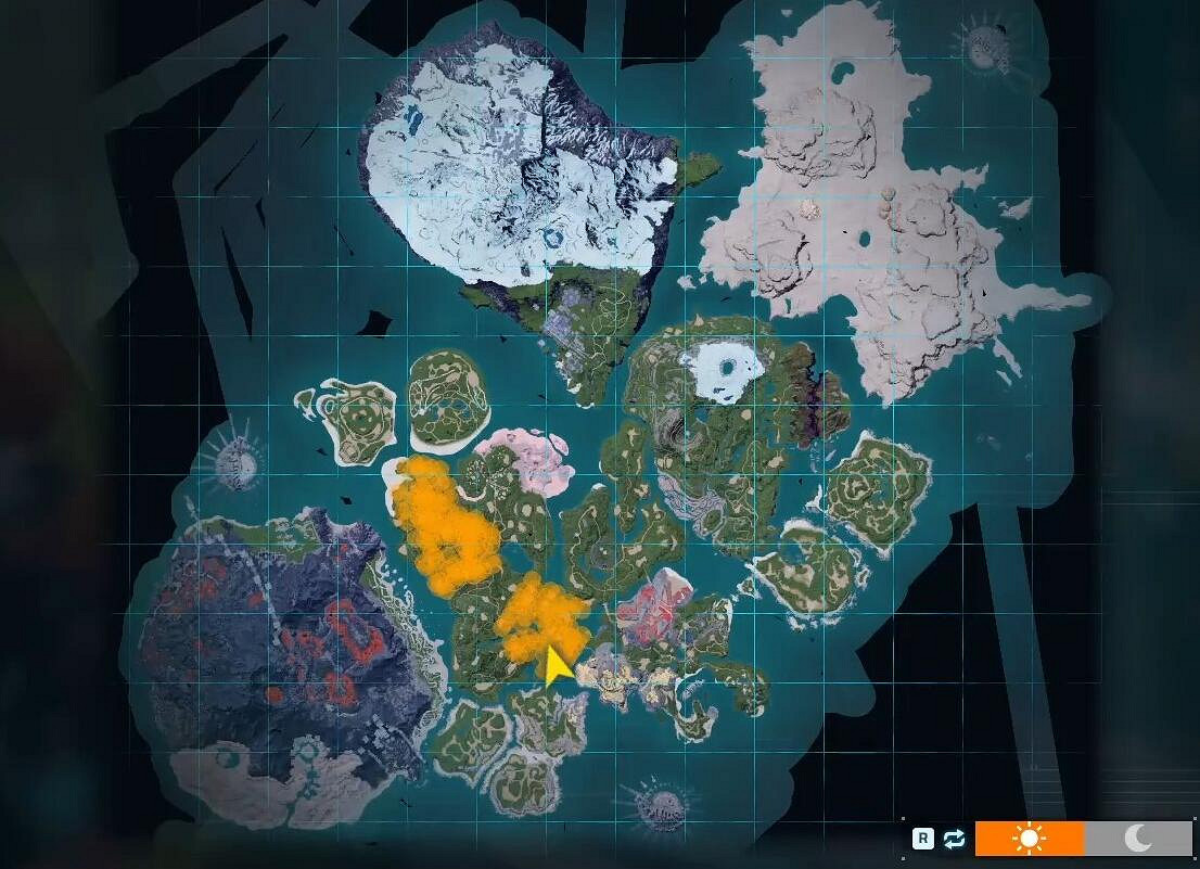 《幻獸帕魯》連理龍位置介紹 《幻獸帕魯》連理龍位置介紹