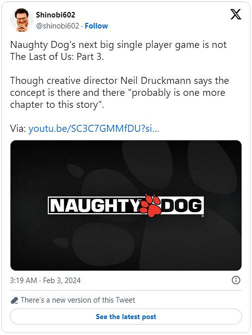 早報:碧藍Relink線上破10萬 最後生還者2初設定 早報:碧藍Relink線上破10萬 最後生還者2初設定