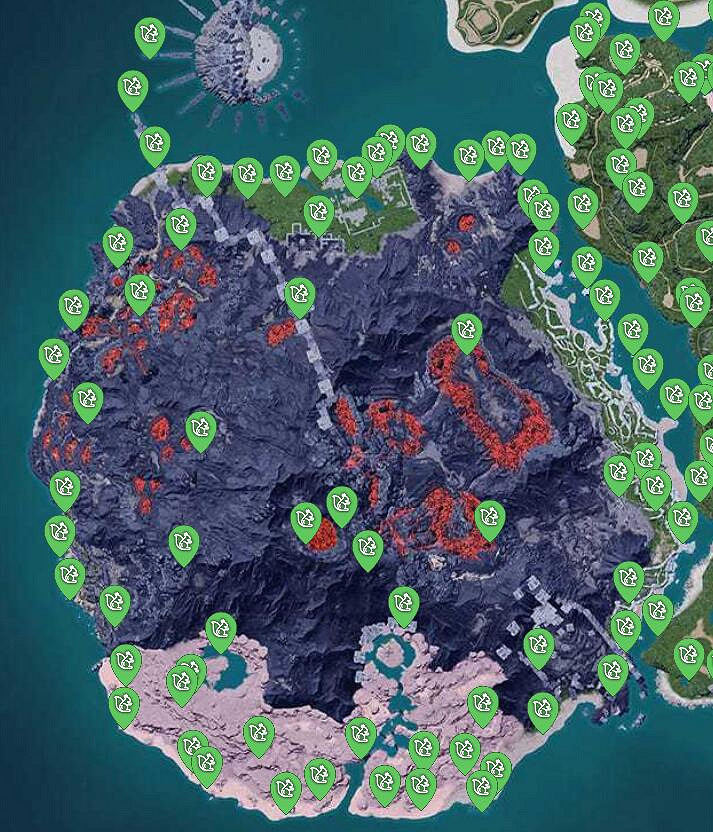 《幻獸帕魯》翠葉鼠雕像全地圖收集位置大全 《幻獸帕魯》翠葉鼠雕像全地圖收集位置大全