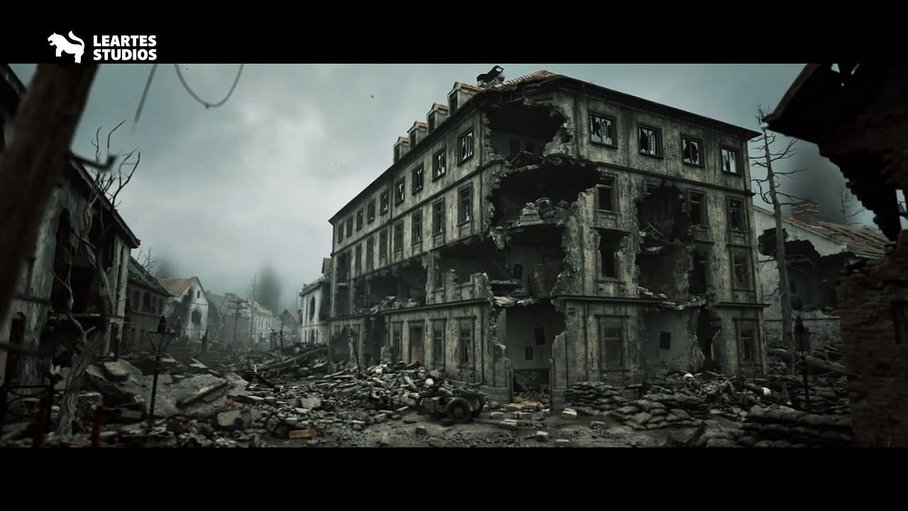 照片級畫質！虛幻引擎5重製《決勝時刻》二戰環境