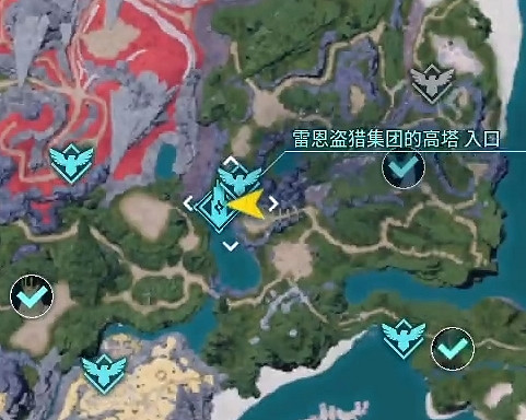 《幻獸帕魯》五座塔位置介紹