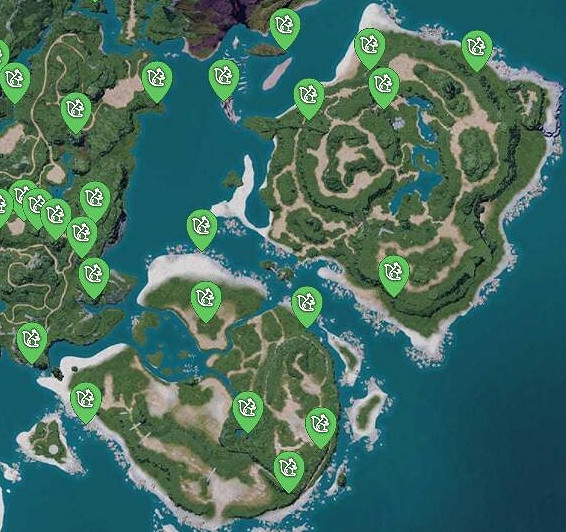 《幻獸帕魯》翠葉鼠雕像位置 《幻獸帕魯》翠葉鼠雕像位置