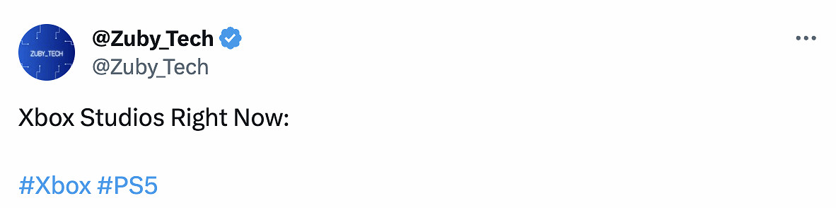 博主調侃Xbox第一方工作室：應該堆滿了PS5開發機吧？