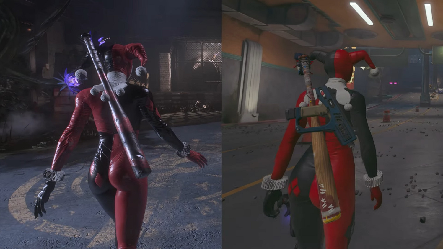 外媒分享《自殺突擊隊》與《阿卡姆騎士》的對比影片！