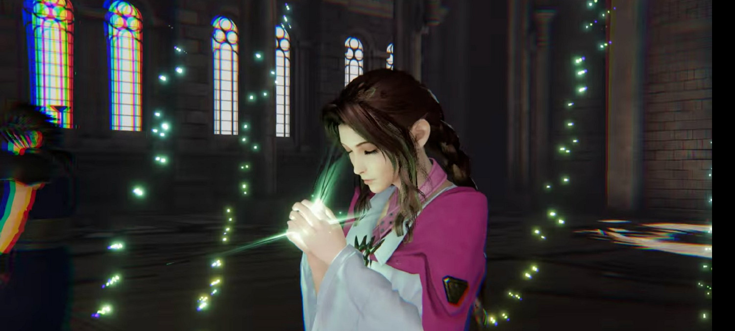 粉色禮裙甜美誘人！《最終幻想7EC》愛麗絲新服裝公布