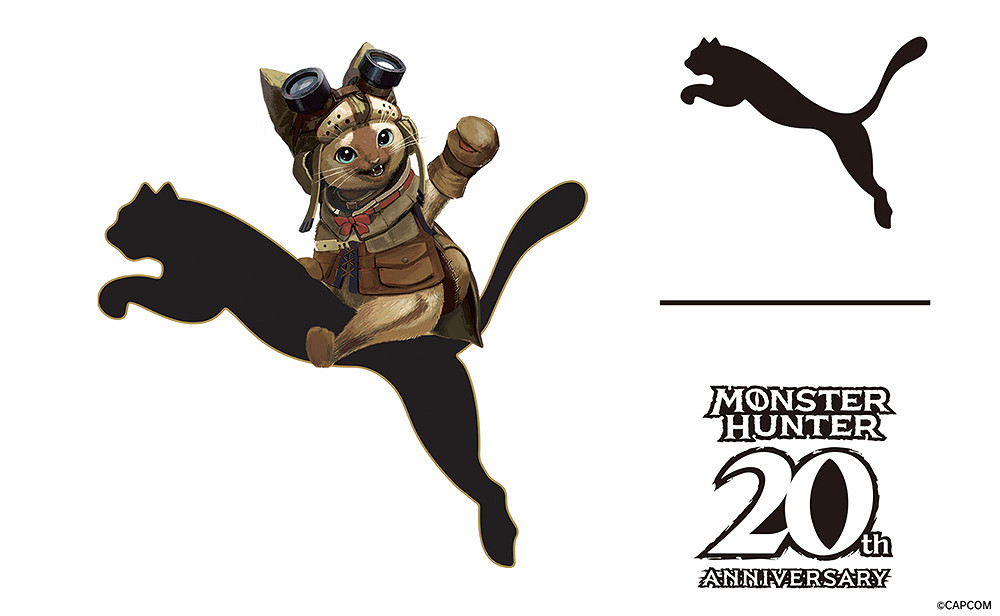 為紀念《魔物獵人》系列20周年！官方宣布連動彪馬！