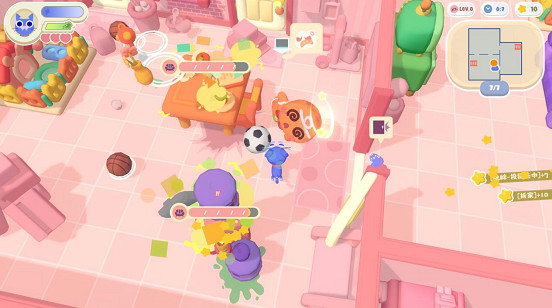 畫風敲可愛的多人本地合作遊戲《萌寵拆拆樂》將參加Steam新品節