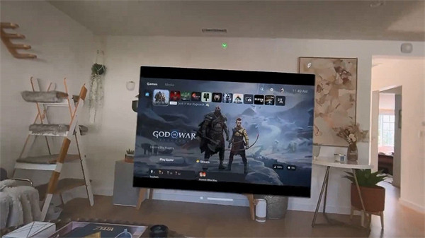 蘋果MR頭顯遊玩PS5《戰神5》:表現良好 幀數略有降低 蘋果MR頭顯遊玩PS5《戰神5》:表現良好 幀數略有降低