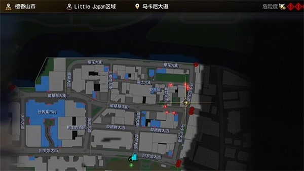 《人中之龍8》攝影巡回賽Little Japan周邊位置介紹 《人中之龍8》攝影巡回賽Little Japan周邊位置介紹