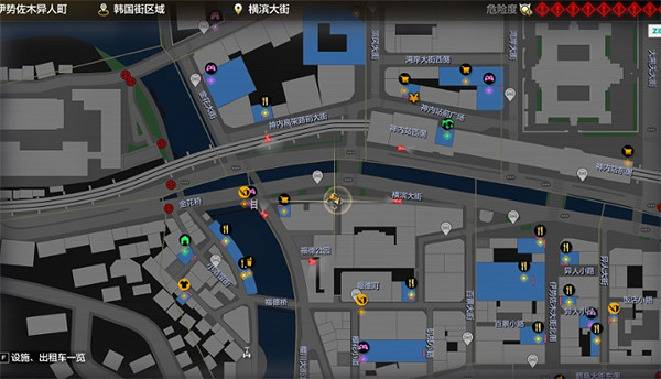 《人中之龍8》攝影巡回賽伊勢佐木異人町南部位置介紹 《人中之龍8》攝影巡回賽伊勢佐木異人町南部位置介紹