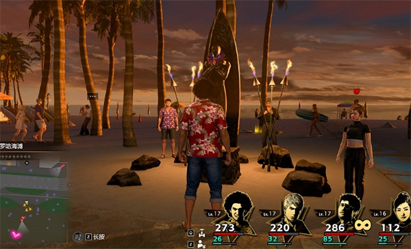 《人中之龍8》熱帶巡回攝影賽威基基鎮周邊位置介紹 《人中之龍8》熱帶巡回攝影賽威基基鎮周邊位置介紹