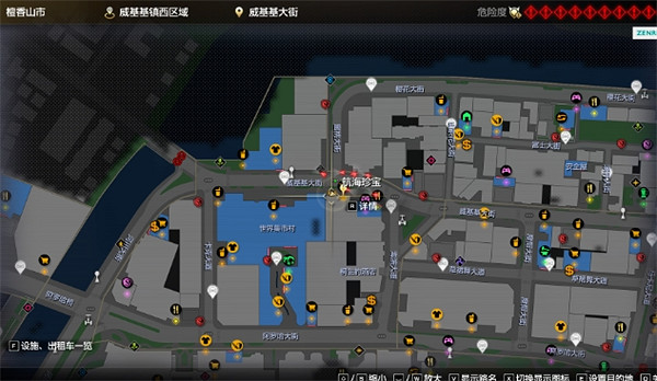 《人中之龍8》熱帶巡回攝影賽威基基鎮周邊位置介紹 《人中之龍8》熱帶巡回攝影賽威基基鎮周邊位置介紹