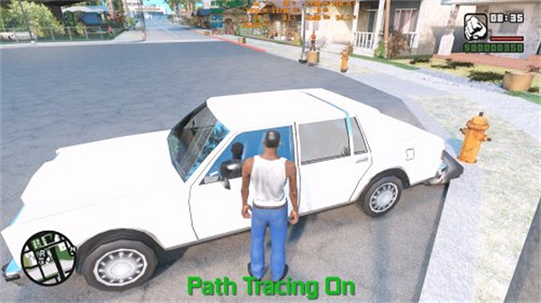 《GTA:SA》RTX mod:4080也難在1440p下穩定60幀 《GTA:SA》RTX mod:4080也難在1440p下穩定60幀