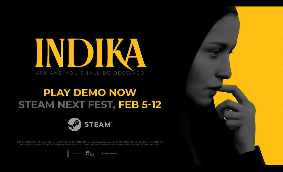 詭異冒險遊戲《印蒂卡》實機展示公布:上線試玩版! 詭異冒險遊戲《印蒂卡》實機展示公布:上線試玩版!