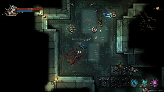 動作Roguelike遊戲《深淵之影》Steam新品節限定Demo上線