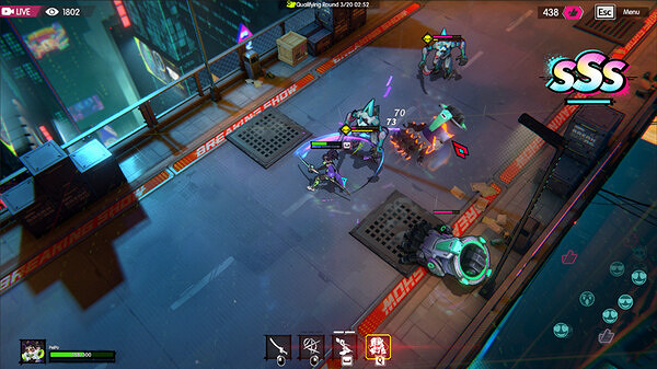 賽博肉鴿遊戲《數字魅影 極限競賽》序章第1季度發售