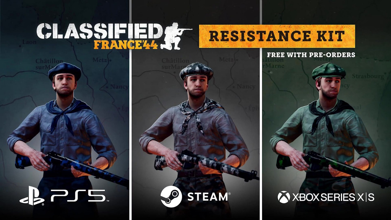 二戰回合制戰術遊戲《絕密：法國 ‘44年》3/5發行