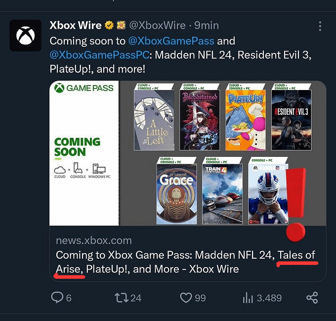  Xbox Game Pass (XGP) 官方鬧烏龍？玩家猜測《破曉傳奇》或即將加入 Xbox Game Pass (XGP) 