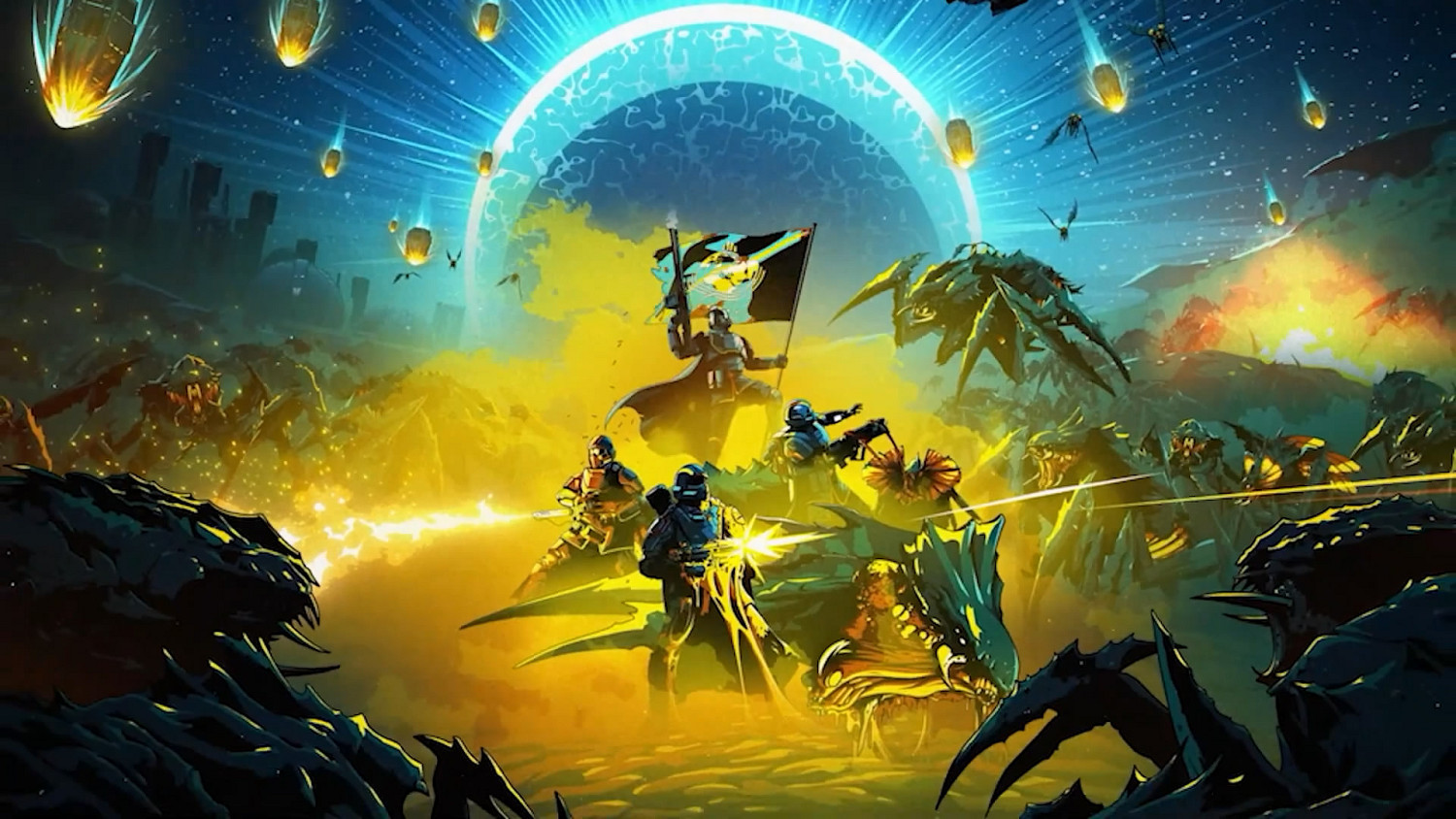 合作射擊遊戲《絕地潛兵2》新預告 介紹遊戲劇情故事