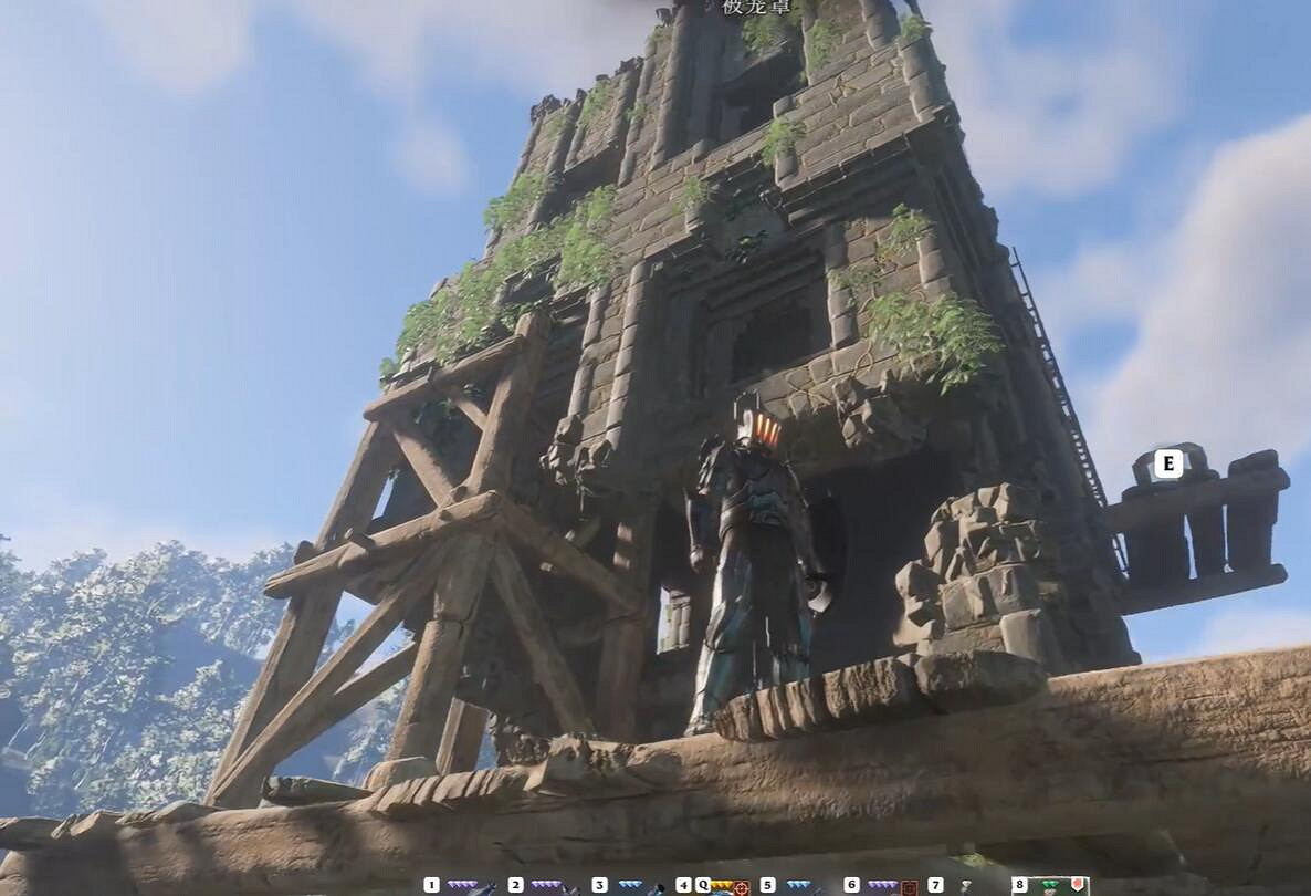 《霧鎖王國》城堡牆壁石塊任務流程