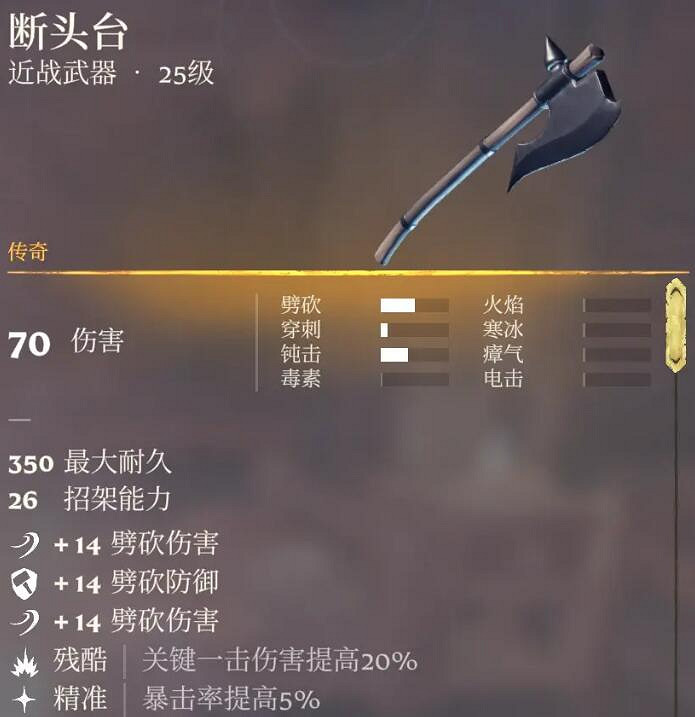 《霧鎖王國》25級傳奇雙手錘一覽 《霧鎖王國》25級傳奇雙手錘一覽