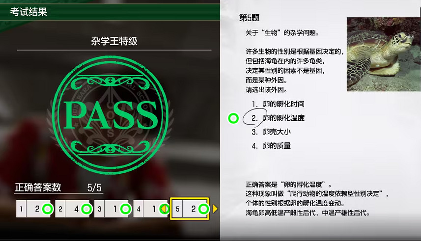 《人中之龍8》大海原考核答案一覽 《人中之龍8》大海原考核答案一覽
