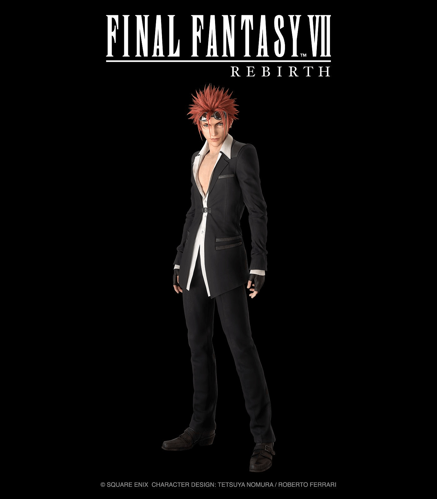 《最終幻想7RE》曝海量角色立繪 紅髮美女一臉嬌羞！