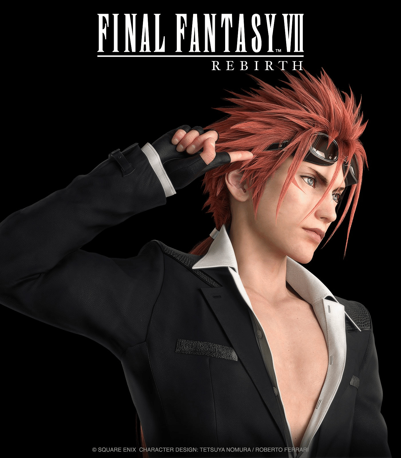 《最終幻想7RE》曝海量角色立繪 紅髮美女一臉嬌羞！