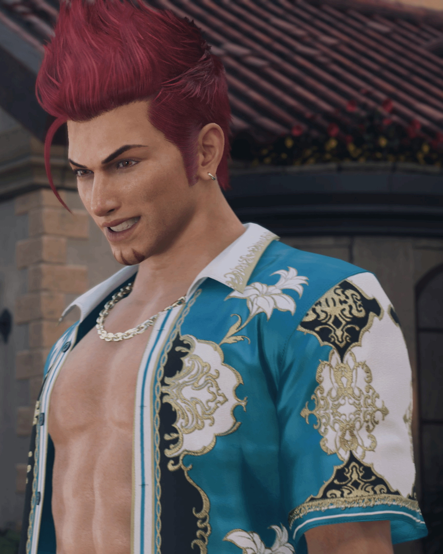 《最終幻想7RE》曝海量角色立繪 紅髮美女一臉嬌羞！