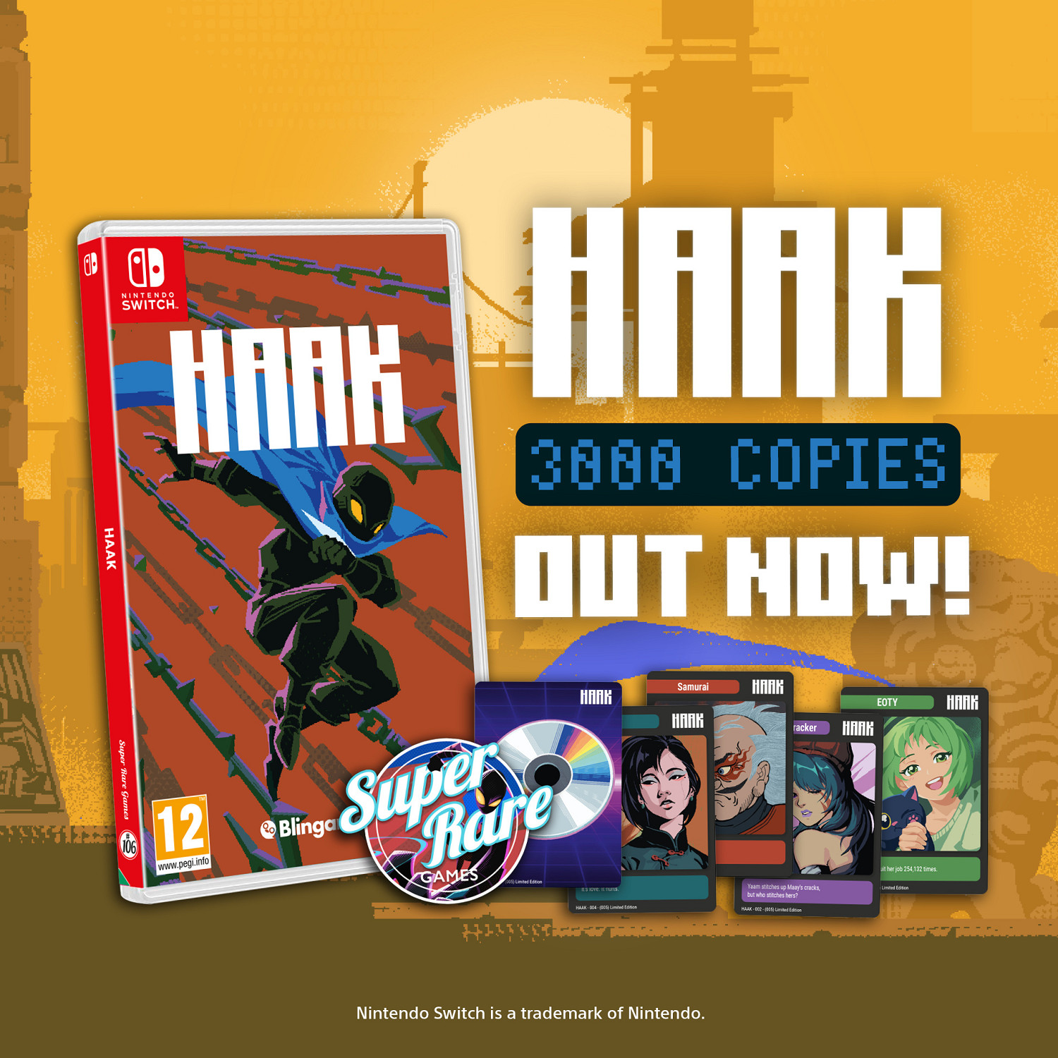 《勇敢的哈克》NS實體版發售秒售罄!總銷售額近100萬