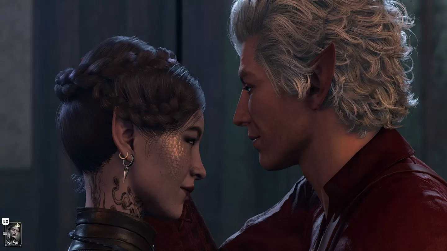 《柏德之門3》大型更新6發布：新增大量親親動作～