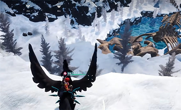 《幻獸帕魯》冰帝美露帕位置說明