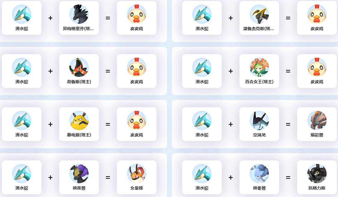 《幻獸帕魯》滑水蛇配對介紹 《幻獸帕魯》滑水蛇配對介紹