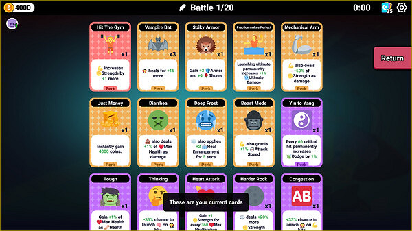 嘴炮即正義 卡牌肉鴿《超級鍵盤俠》現上線Steam頁面