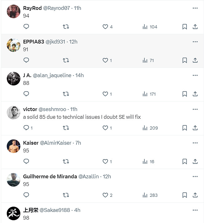 M站發起《FF7重生》分數預測 多數玩家猜測為90以上