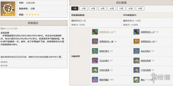 《原神》閒雲武器選擇介紹 《原神》閒雲武器選擇介紹