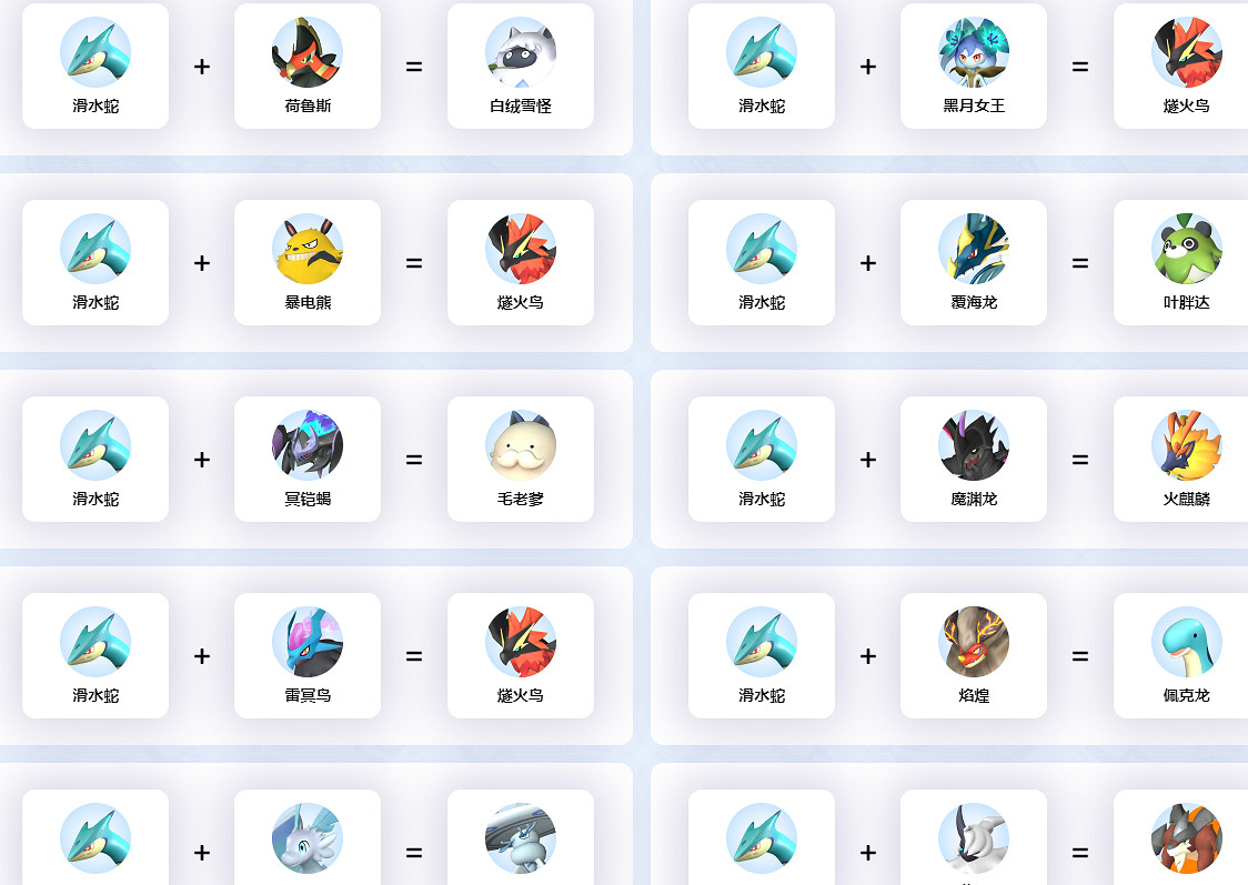 《幻獸帕魯》滑水蛇配對介紹 《幻獸帕魯》滑水蛇配對介紹