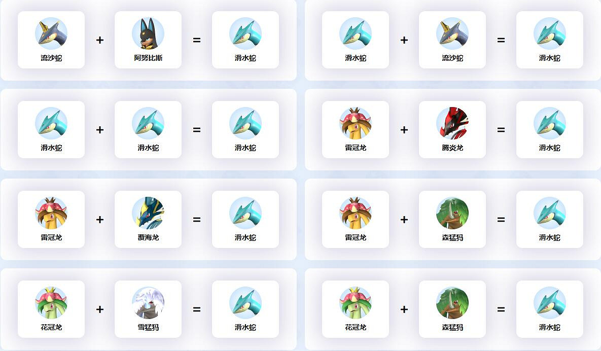 《幻獸帕魯》滑水蛇孵化公式