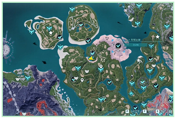 《幻獸帕魯》Boss分布圖一覽