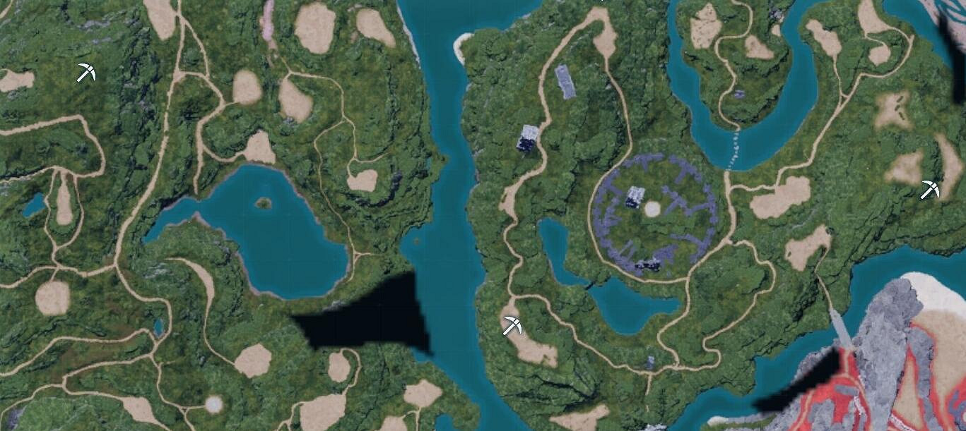 《幻獸帕魯》礦場位置分享 《幻獸帕魯》礦場位置分享