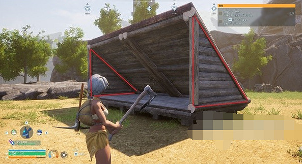 《幻獸帕魯》屋頂建造介紹