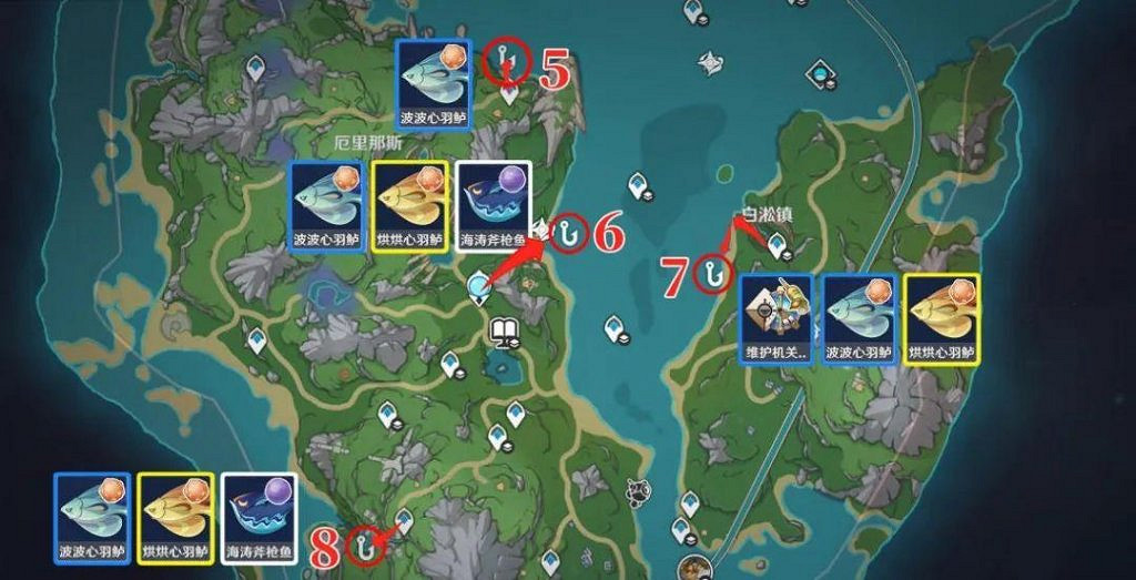 《原神》特殊的魚釣法介紹 《原神》特殊的魚釣法介紹